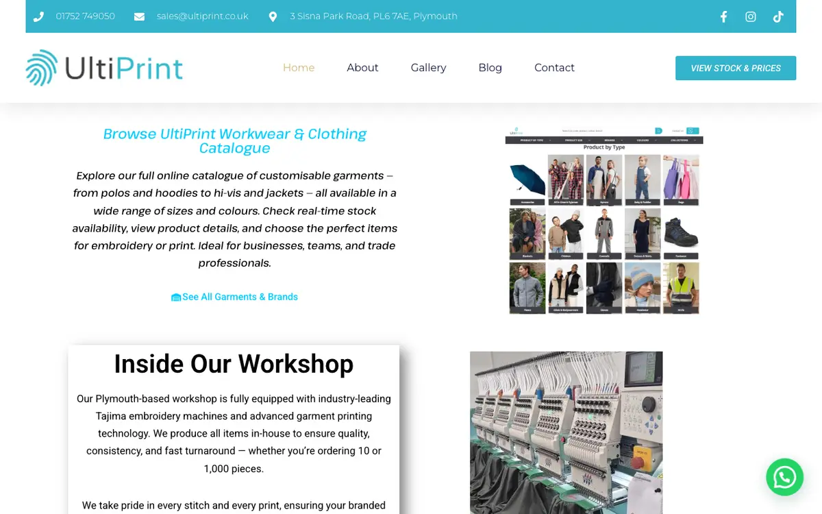 Le site de UltiPrint