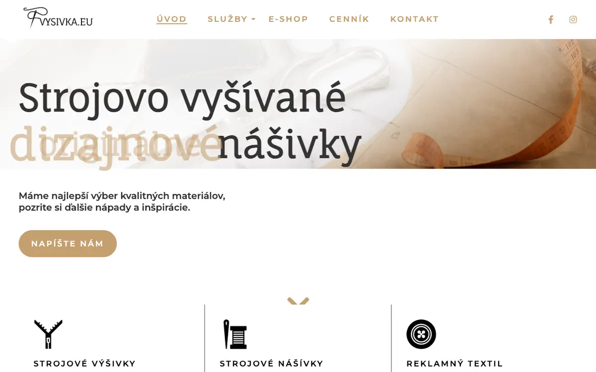 VYSIVKA.EU's website