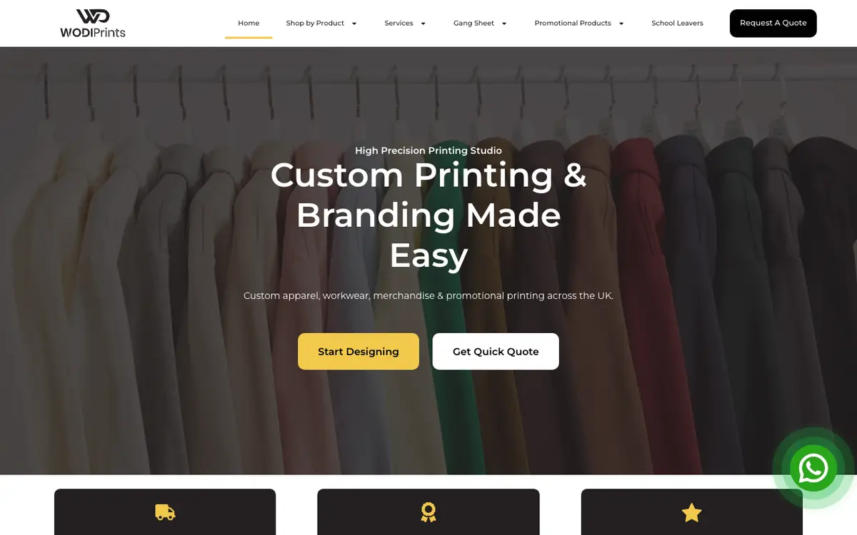 Le site de WODI Prints