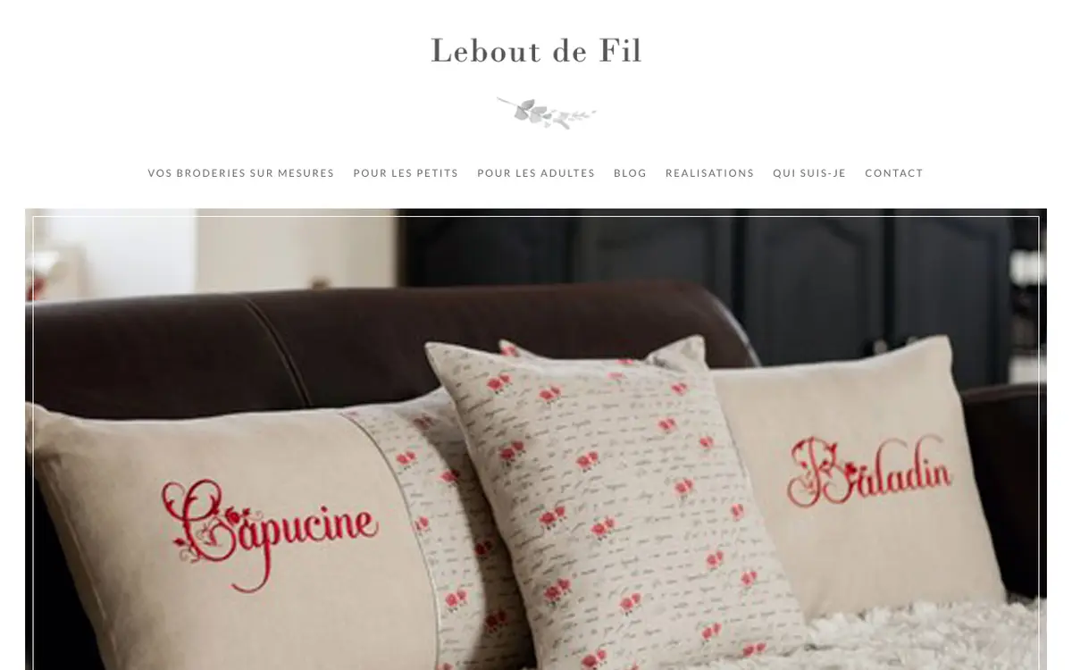 Yannick - Lebout de Fil's website